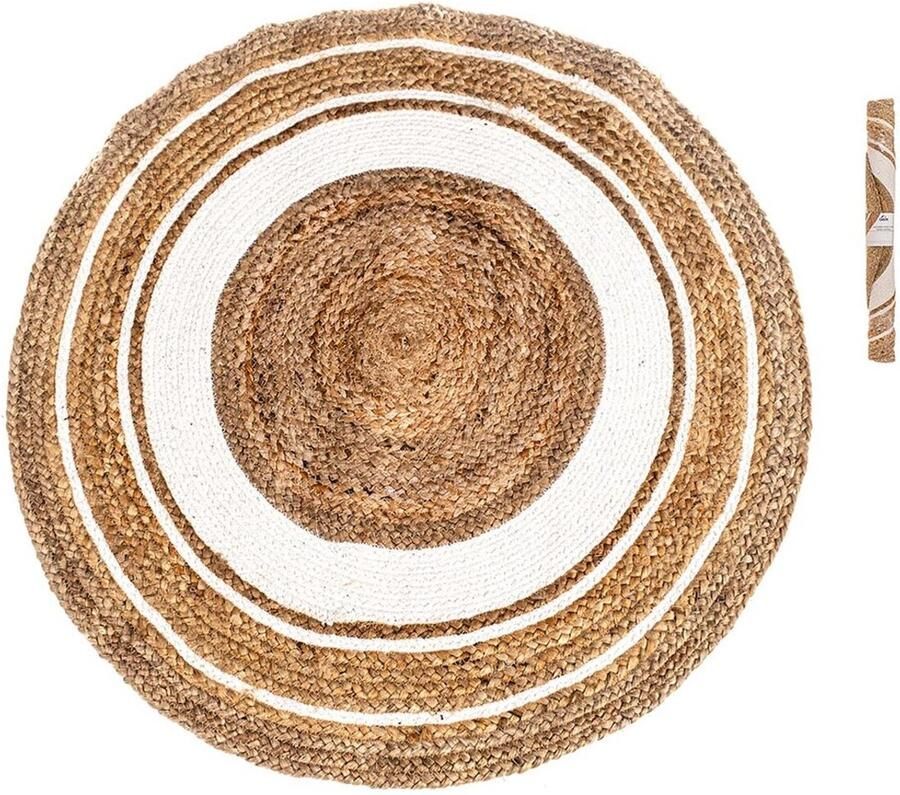 Caison Tapijt Jute Ø 80 cm