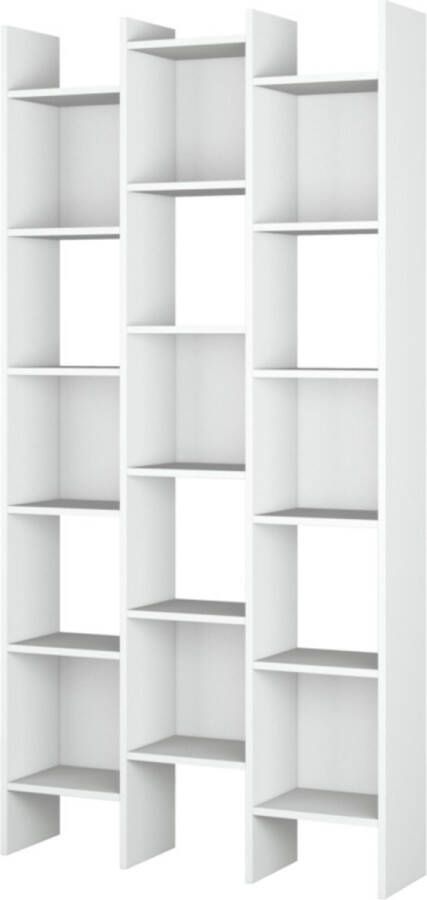 CaliCosy Bibliotheek 3 kolommen 15 compartimenten Italiaans H192 cm - Foto 2