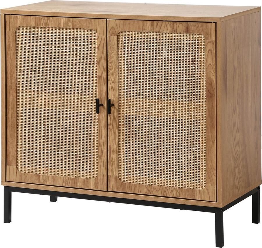 CaliCosy Buffet 2 Portes en Rotin Naturel L80 cm JAYA - Foto 2