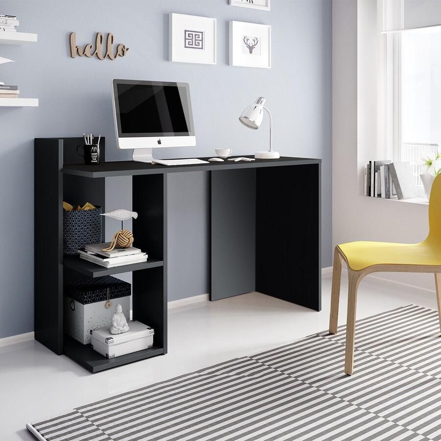 CaliCosy Bureau met Opbergrekken L120 cm PACO