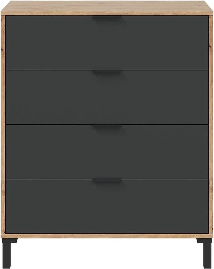 CaliCosy Commode met 4 laden L77 5 cm