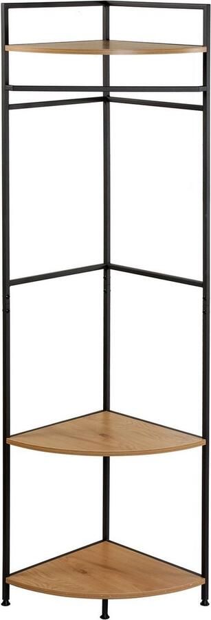 CaliCosy Hoekplank met kledingroede H167 cm LEXIE - Foto 2