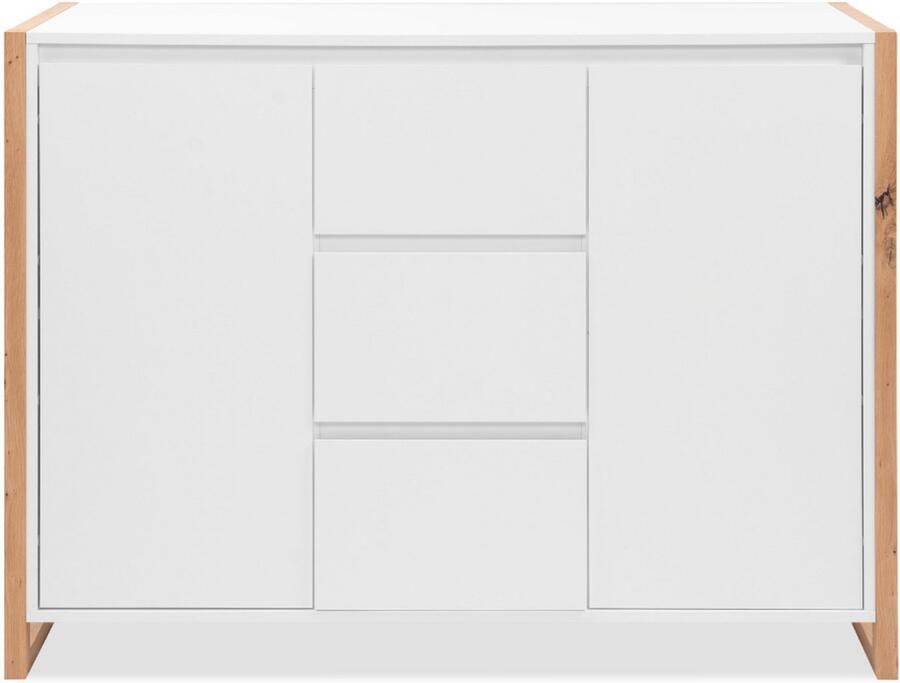 CaliCosy Industrieel dressoir met 2 deuren en 3 laden 120x88x40cm