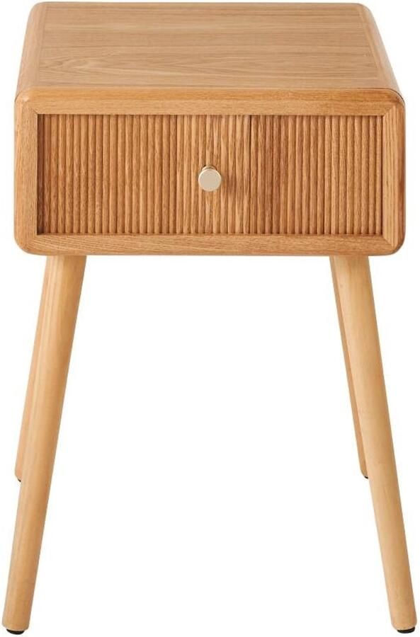 CaliCosy Nachtkastje met 1 lade en latteneffect front L42 cm AVA