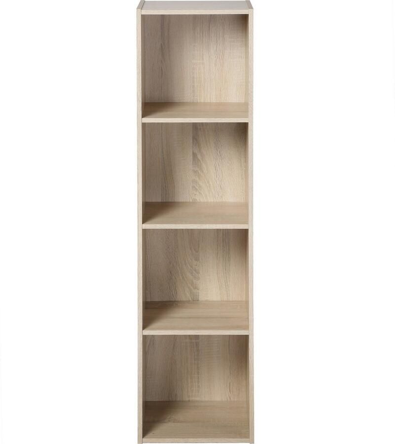 CaliCosy Opbergplank bestaande uit 4 dozen 31x30x123cm