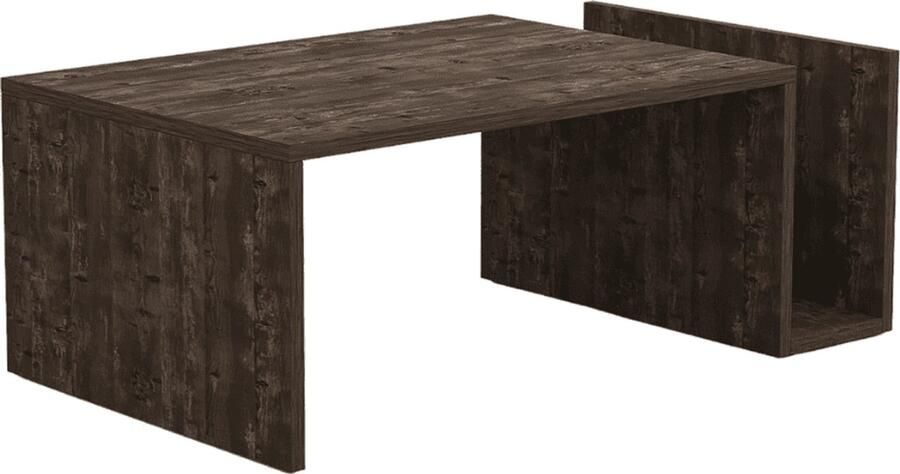 CALICOSY Salontafel MEMO B86 8 cm Houtlook