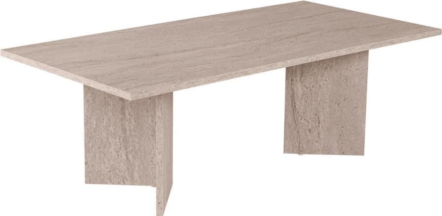 CaliCosy Salontafel met rechthoekig blad L119 cm SABIN