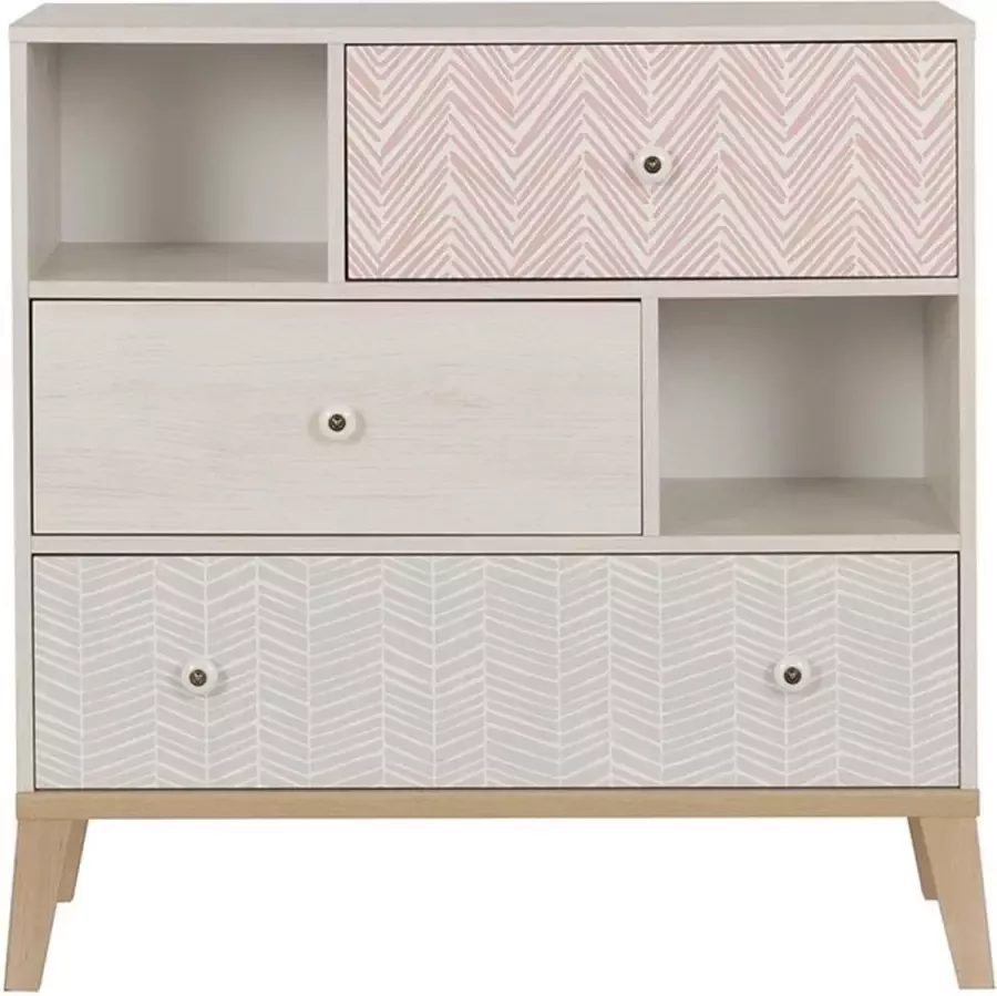 CaliCosy Commode 3 tiroirs 2 niches Alika Fabrication Française