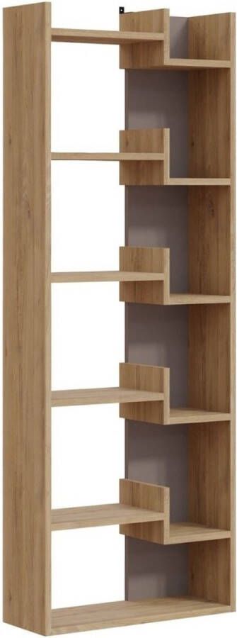 CaliCosy Design Boekenplank 6 Niveaus H162 4 cm Klapo - Foto 2