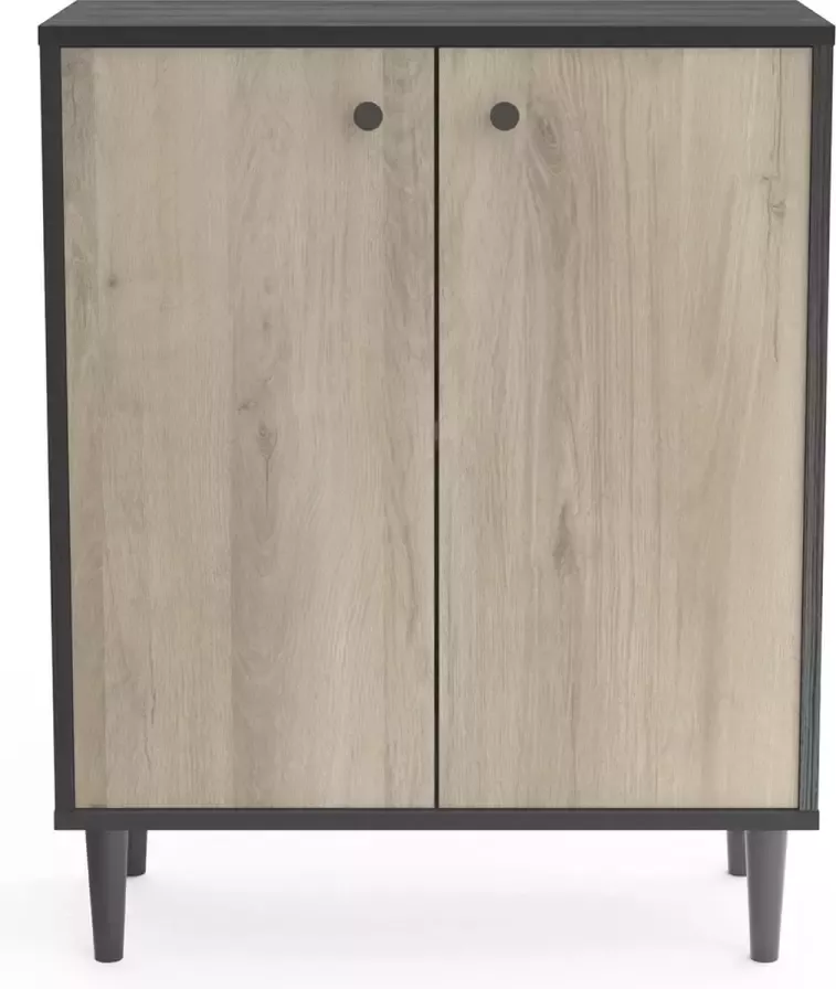 CaliCosy Klein 2-deurs dressoir Wood Effect L61cm ARTY