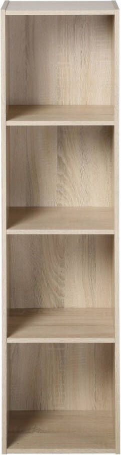 CaliCosy Opbergplank bestaande uit 4 dozen 31x30x123cm - Foto 2
