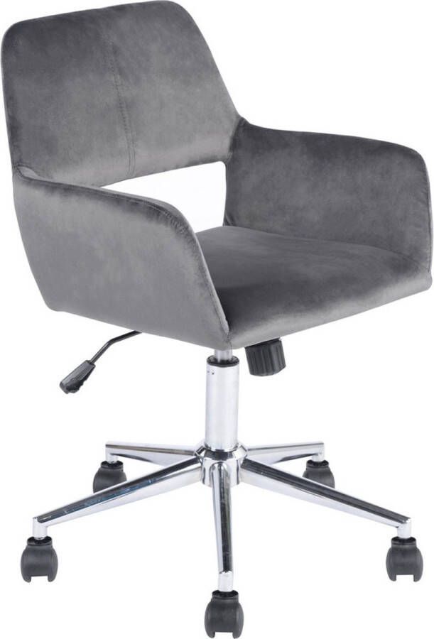 CaliCosy Verstelbare fluwelen bureaustoel Ross
