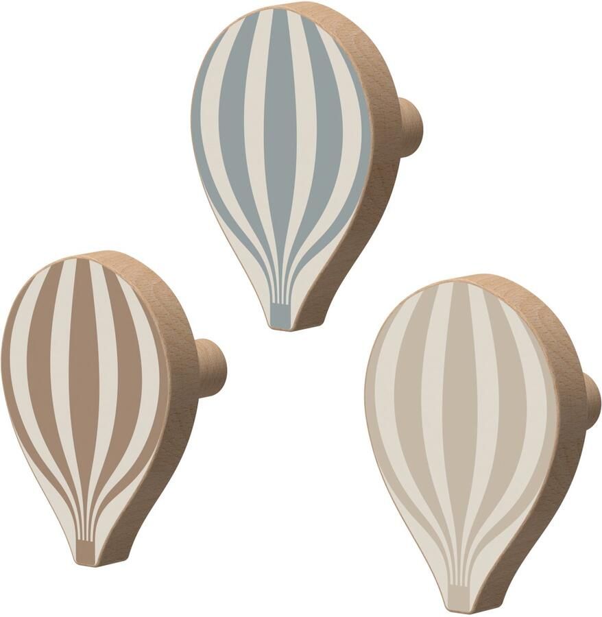 Cam Copenhagen Cam kinderkapstok set van 3 luchtballon