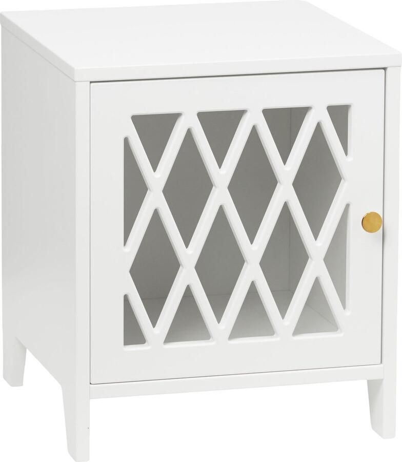 CamCam Copenhagen Nachtkastje Harlequin – white