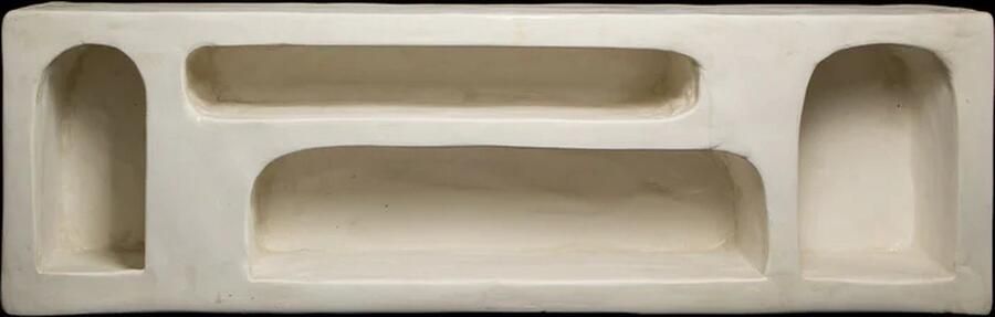 Canal Living Boho bijzettafel 152 x 42 x 53 cm tafel salontafel organische vorm - Foto 2