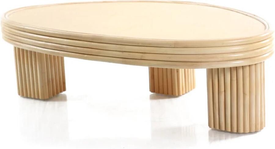 Canal Living Gem koffietafel 120 x 65 x 40 cm Rotan Salontafel Bijzettafel - Foto 2