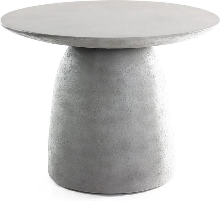 Canal Living Maidstone bijzettafel 100 x 100 x 76 cm Koffietafel Gemaakt van glasvezel versterkt beton Geschikt voor binnen en buiten