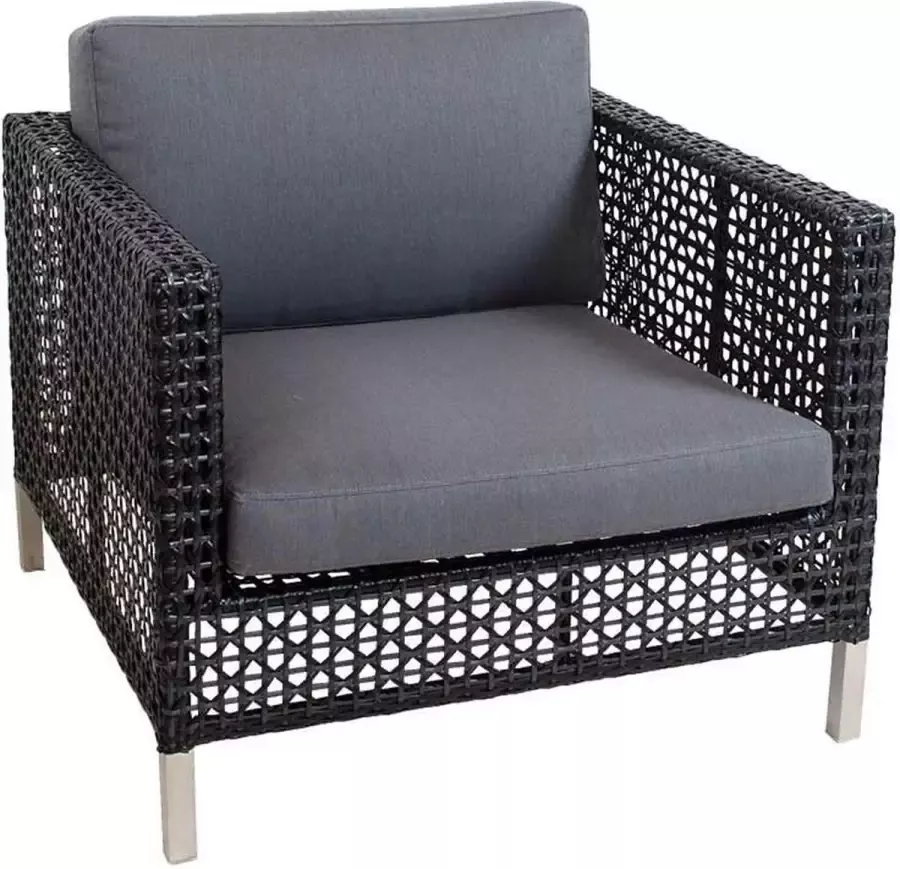 Cane-line Outdoor Connect Lounge Fauteuil antraciet