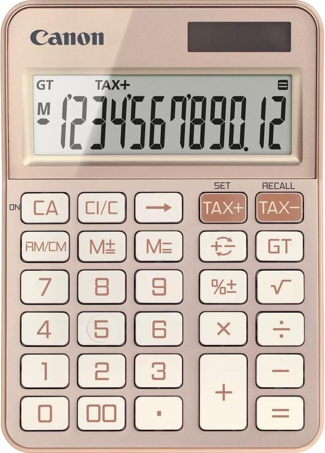 Canon KS-125KB calculator Desktop Basisrekenmachine Roségoud
