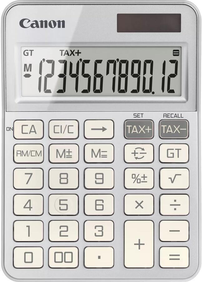Canon KS-125KB calculator Desktop Basisrekenmachine Zilver