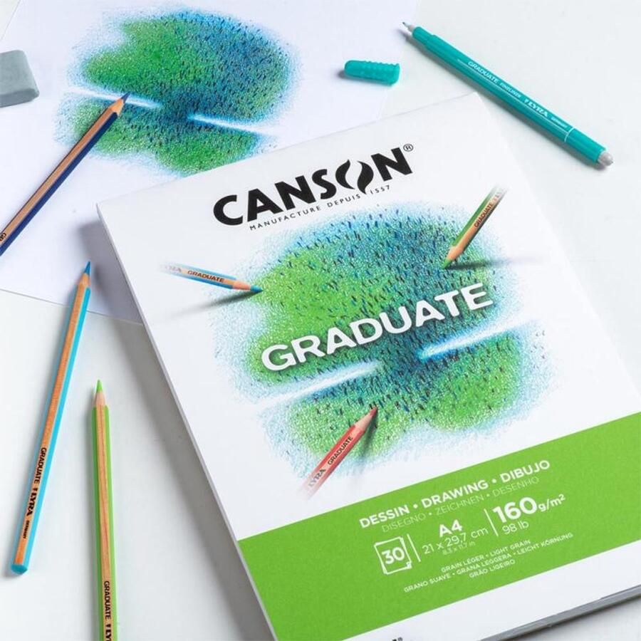 Canson Graduate Kunstpapier 30 vel - Foto 2