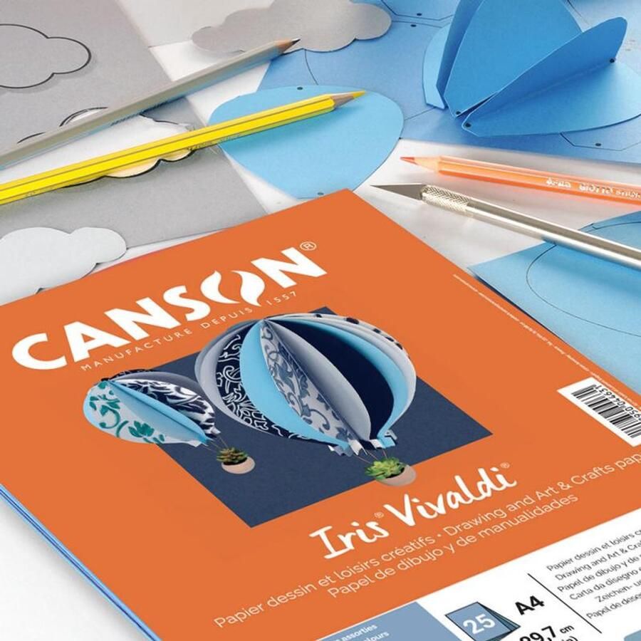 Canson Iris Vivaldi Kunstpapier 25 vel