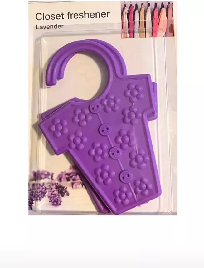Car air freshener Geurzakjes voor in de Kledingkast (lavender) Kleding Geurzakje Inclusief Ophanghaak Kast Parfum met Hanger Haak Kamer Luchtverfrisser Hangers Auto Lucht Verfrisser -Schoen Verfrisser Geurzakje Geurkaart