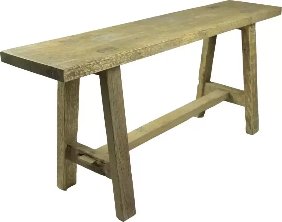 Care For Living Kloosterbankje gangbankje van hout houten bankje 100 cm