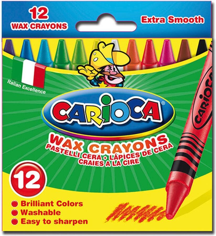 Carioca Wax 12 stuk(s)