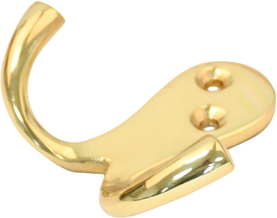 Carlisle Brass Kapstokhaak Victoria – Gepolijst Messing