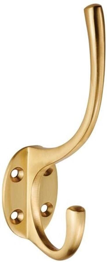 Carlisle Brass Victoriaanse Kapstokhaak – Klassieke Hoed- en Jashaak Satijn Messing