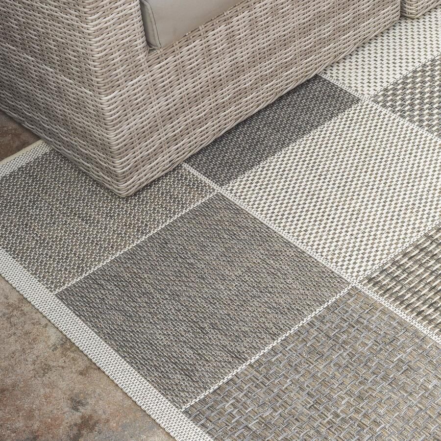 Carpet Studio Claude Buitenkleed 160x230 cm Tuintapijt Vloerkleed Buiten Buitentapijt Tuinkleed Blauw