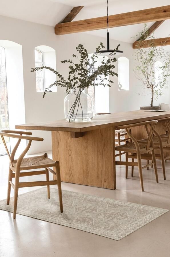 Carpet Studio Oriental Tapijt Loper Crème Boho Loper Gang 80x150 cm Opvouwbaar Tapijt Woonkamer Wasbaar Oosters Kortpolig Tapijt Slaapkamer - Foto 2