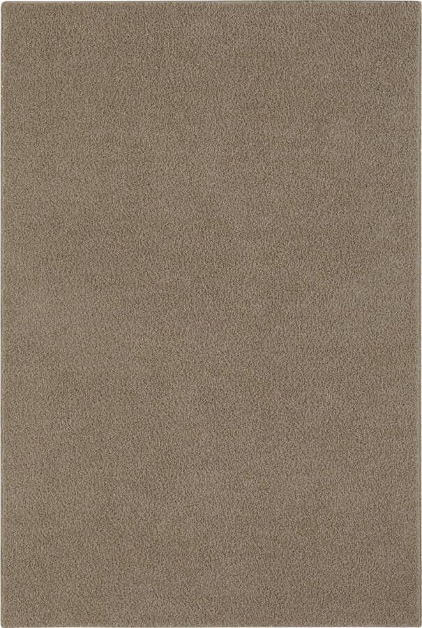 Carpet Studio Utah Loper Tapijt 80x150cm Vloerkleed Hoogpolig Tapijt Woonkamer en Tapijt Slaapkamer Kleed Taupe