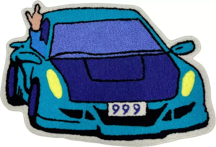 Carpet t. HandGetuft Vloerkleed Tapijt Juice WRLD 999 Goodbye & Good Riddance Auto Anti-Slip Merchandise Deurmat Woonkamer Slaapkamer - Foto 2