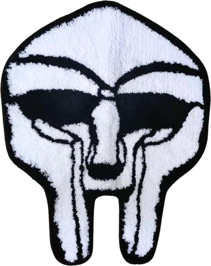 Carpett. HandGetuft Vloerkleed Tapijt MF DOOM Masker MM..FOOD Madvillainy Operation: Doomsday Anti-Slip Merchandise Deurmat Woonkamer Slaapkamer