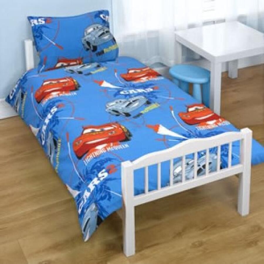 Cars Disney Cars Espionage Junior Dekbedovertrek Ledikant Set 4in1