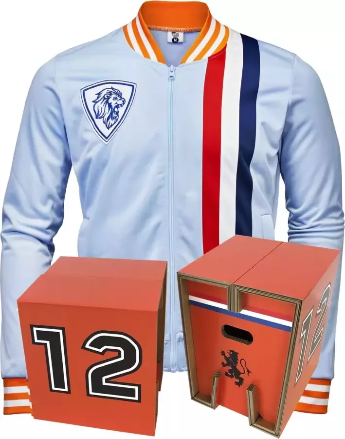 Cartoseat.com Cartoseat Fold Oranje + retrojack XL Oranje Olympische Spelen 2021 supporter kruk zitkruk