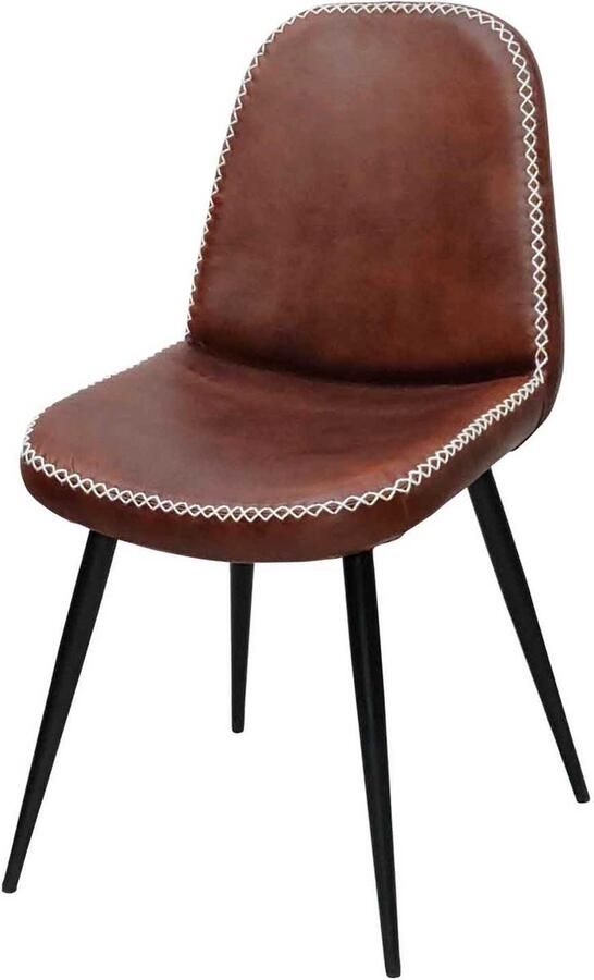 Casa Moro Leren stoel Federico