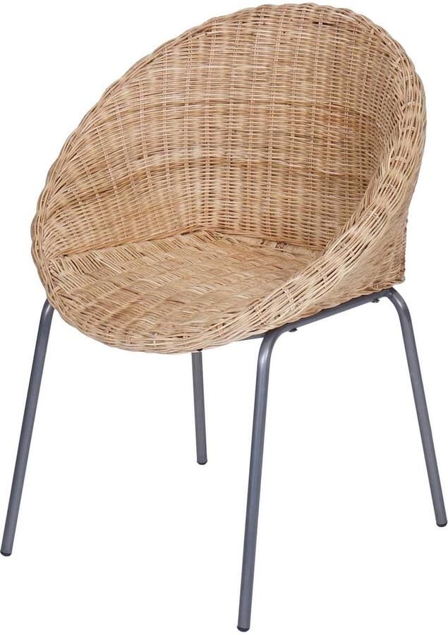 Casa Moro Ronde rotan fauteuil Cintra naturel