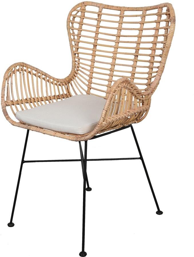 Casa Moro Rotan fauteuil eetkamerstoel