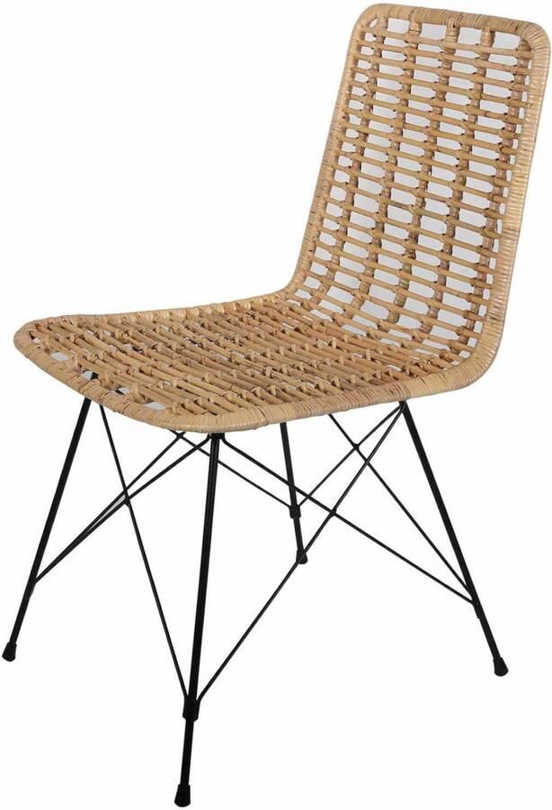 Casa Moro rotan stoel – natuurlijke korfstoel voor keuken eetkamer & terras