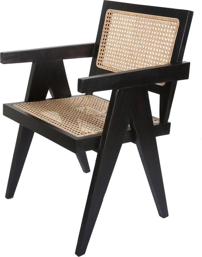 Casa Moro Teakhouten rotan fauteuil Nico lichtbruin - Foto 2
