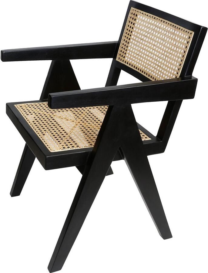 Casa Moro Teakhouten rotan fauteuil Nico lichtbruin - Foto 3