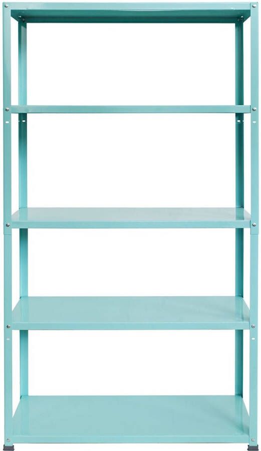 Floordirekt Kleur Stellingkast Moderne Woonkamer Stellingkast met hoog Draagvermogen Lichtgroen 172 x 90 x 30 cm