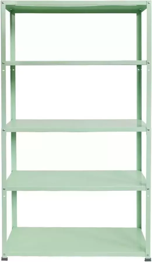 casa pura Stellingkast Opbergrek Kleur Witgroen 172 x 90 x 30 cm