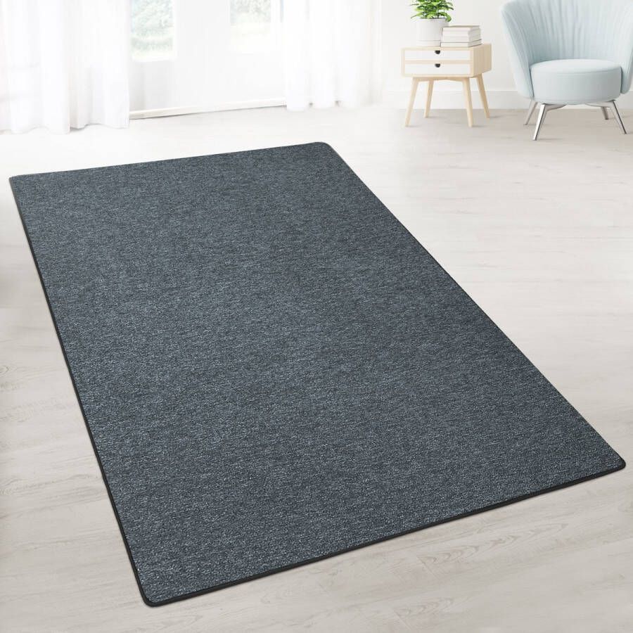 Casa pura Tapijtloper London Vloerkleed Antraciet 67 x 200 cm