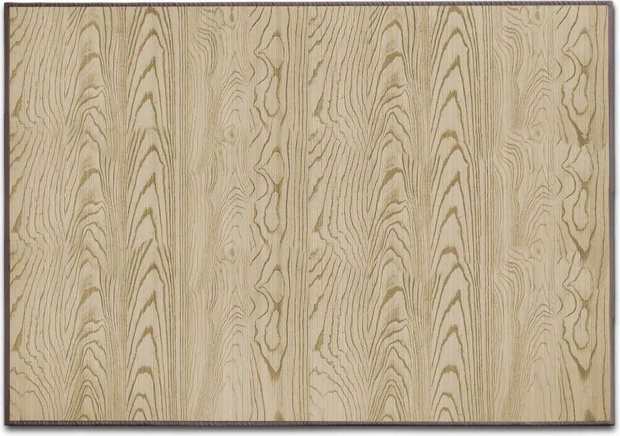 casa pura Vloerkleed Bamboe Tapijt Magenta Natuur 160 x 230 cm
