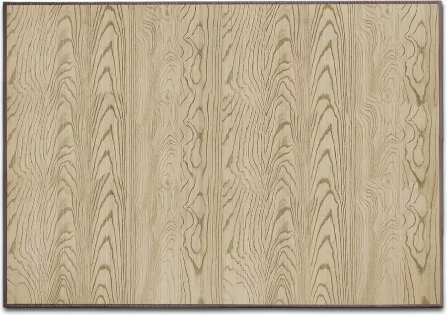 Casa pura Vloerkleed Bamboe Tapijt Magenta Natuur 70 x 200 cm