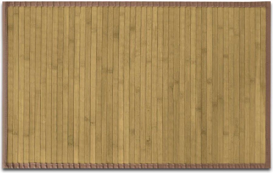 casa pura Vloerkleed Bamboe Tapijt Tibet Natuur 200 x 300 cm